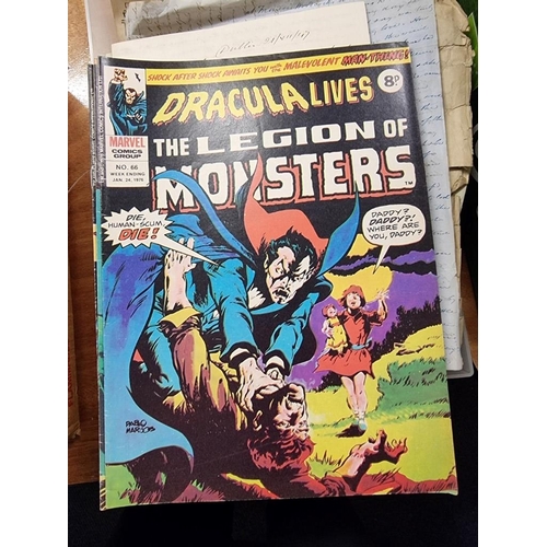 169 - DRACULA LIVES: collection of approx 80 issues, 1974-76, generally in good condition. (Approx 80)... 