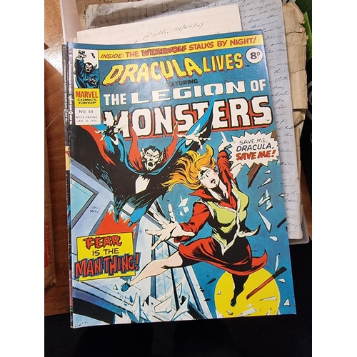 169 - DRACULA LIVES: collection of approx 80 issues, 1974-76, generally in good condition. (Approx 80)... 