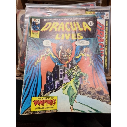 169 - DRACULA LIVES: collection of approx 80 issues, 1974-76, generally in good condition. (Approx 80)... 