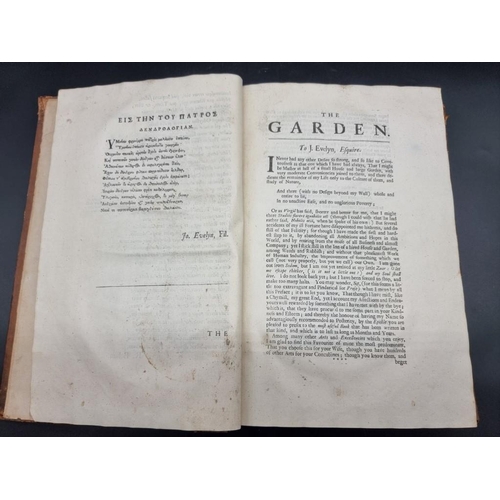 17 - EVELYN (John): 'Silva, or a discourse of forest-trees, and the propagation of timber in His Majesty'... 