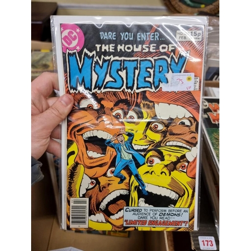 174 - DC COMICS: collection of 39 DC Mystery titles, including 'Weird Mystery Tales': 'The House of Myster... 