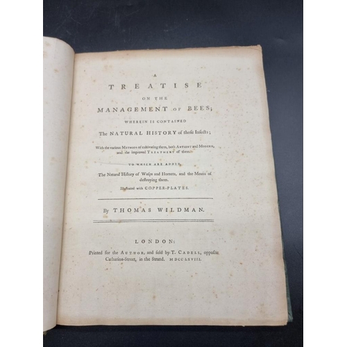 19 - APICULTURE: WILDMAN (Thomas): 'A Treatise on the Management of Bees; wherein is contained the n... 