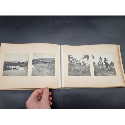 194 - MOROCCO: HARRY AUBREY DE VERE MACLEAN: early 20thc album containing some 98 b&w silver print pho... 