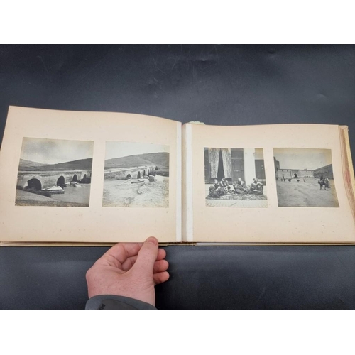 194 - MOROCCO: HARRY AUBREY DE VERE MACLEAN: early 20thc album containing some 98 b&w silver print pho... 