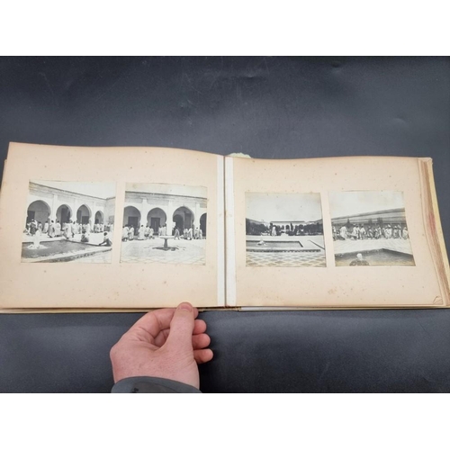 194 - MOROCCO: HARRY AUBREY DE VERE MACLEAN: early 20thc album containing some 98 b&w silver print pho... 