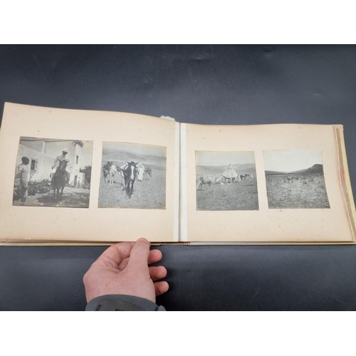 194 - MOROCCO: HARRY AUBREY DE VERE MACLEAN: early 20thc album containing some 98 b&w silver print pho... 