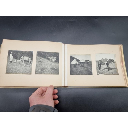 194 - MOROCCO: HARRY AUBREY DE VERE MACLEAN: early 20thc album containing some 98 b&w silver print pho... 