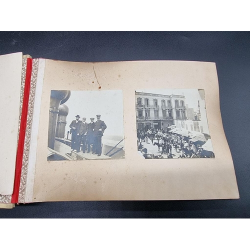 194 - MOROCCO: HARRY AUBREY DE VERE MACLEAN: early 20thc album containing some 98 b&w silver print pho... 