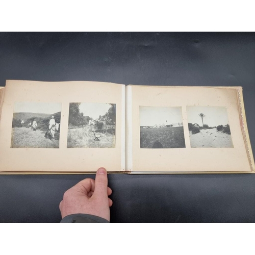 194 - MOROCCO: HARRY AUBREY DE VERE MACLEAN: early 20thc album containing some 98 b&w silver print pho... 