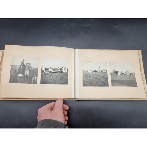 194 - MOROCCO: HARRY AUBREY DE VERE MACLEAN: early 20thc album containing some 98 b&w silver print pho... 