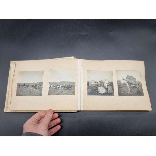 194 - MOROCCO: HARRY AUBREY DE VERE MACLEAN: early 20thc album containing some 98 b&w silver print pho... 