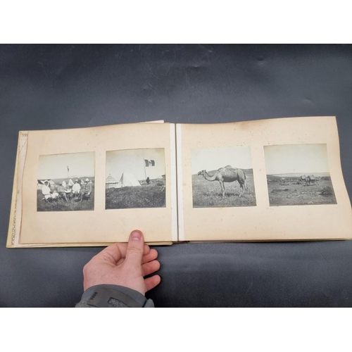 194 - MOROCCO: HARRY AUBREY DE VERE MACLEAN: early 20thc album containing some 98 b&w silver print pho... 