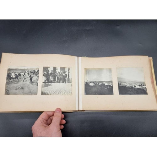 194 - MOROCCO: HARRY AUBREY DE VERE MACLEAN: early 20thc album containing some 98 b&w silver print pho... 