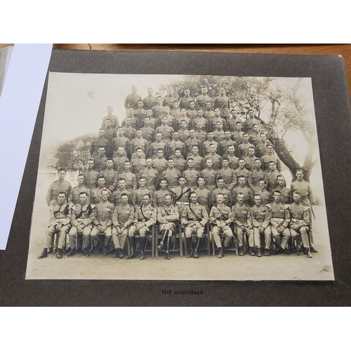 237 - PHOTOGRAPH ALBUM: INDIA: 'A Pictorial Souvenir of the First Battalion The Loyal Regiment (North... 