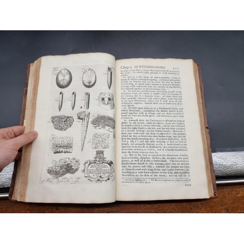 24 - PLOT (Robert): 'The Natural History of Oxford-shire, being an essay towards the natural history of E... 