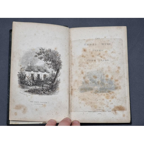 5 - CLARE (John): 'The Rural Muse...', London, Whittaker & Co, 1835. FIRST EDITION: engraved fr... 