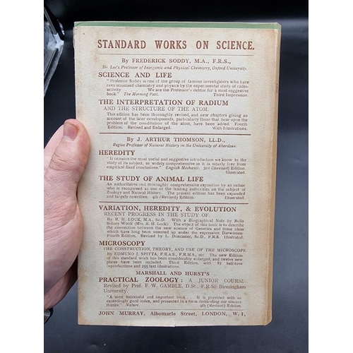 53 - DARWIN (Charles): 'The Formation of Vegetable Mould..', London, John Murray, 1904. Publishers g... 