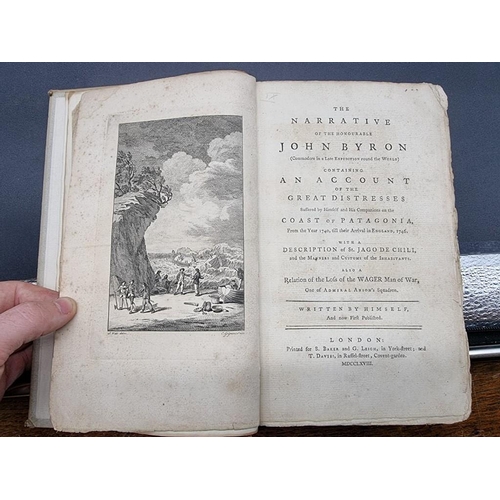 56 - BYRON (John): 'The Narrative of the Honourable John Byron...containing an account of the great ... 