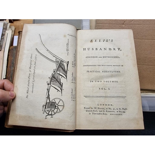 59 - LISLE (Edward): 'Observations in Husbandry': London, printed by J Hughes, 1757: 2nd edition. 2 ... 