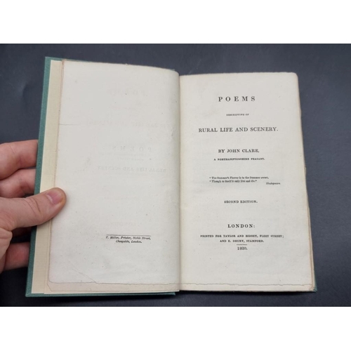 6 - CLARE (John): 'The Shepherd's Calendar: with Village Stories, and Other Poems.., London, published f... 