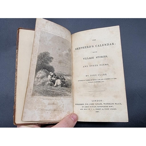 6 - CLARE (John): 'The Shepherd's Calendar: with Village Stories, and Other Poems.., London, published f... 