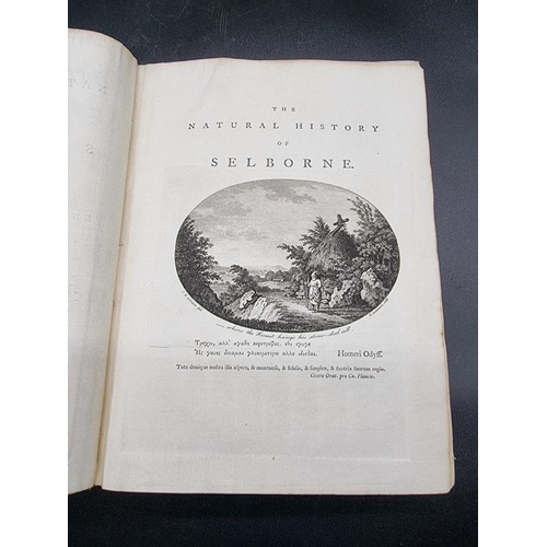 8 - WHITE (Gilbert): 'The Natural History and Antiquities of Selborne, in the County of Southampton... 