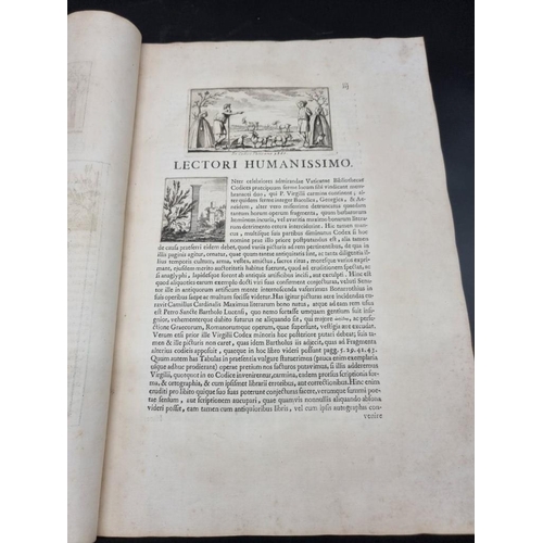 96 - VERGILIUS MARO (Publius, 70-19 BC): 'Antiquissimi Virgiliani codicis fragmenta et picturae ex B... 