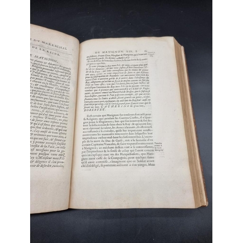 97 - CALLIERES (Jacques de): 'Histoire du Mareschal de Matignon...' Paris, Augustin Courbe, 1661: wi... 