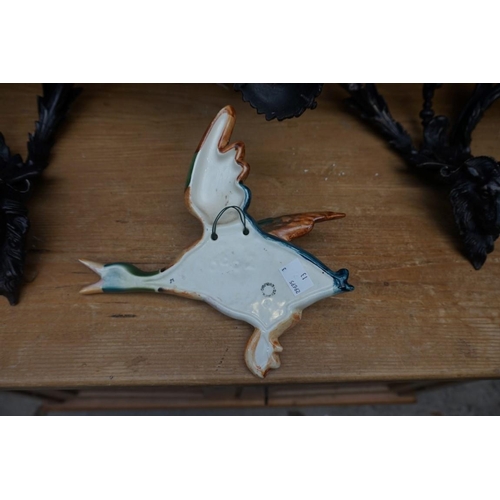 1188 - Three Beswick seagull wall plaques; together with another part set of three mallard examples. (6)... 