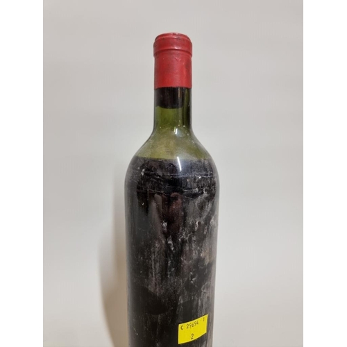 94 - A 75cl bottle of Chateau Margaux 1952.