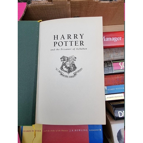 1066 - A quantity of Harry Potter books; together with five other books. 