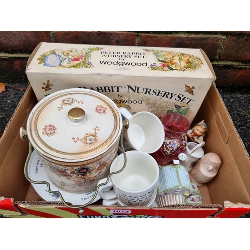 1072 - A Wedgwood Peter Rabbit nursery set; together with a a quantity of other ceramics. ... 