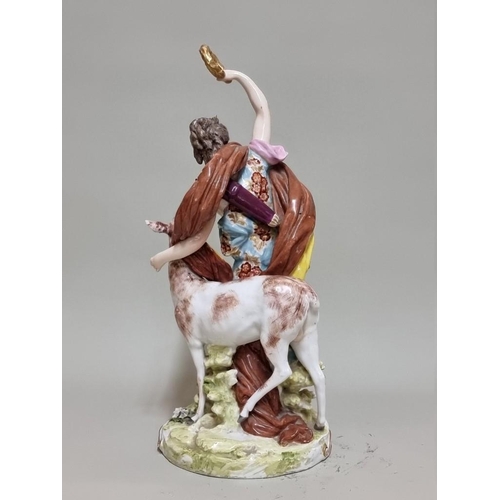 1558 - A large 19th century Continental porcelain figure group, 38cm high, (losses). ... 