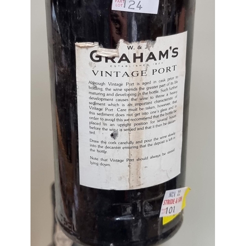 101 - Two 75cl bottles of Graham's 1991 vintage port. (2)