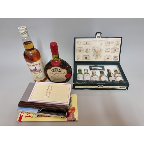 125 - A 70cl bottle of Dauriac Vieil Armagnac; together with a set of six 5cl 'Classic Malts', in oc; a 70... 