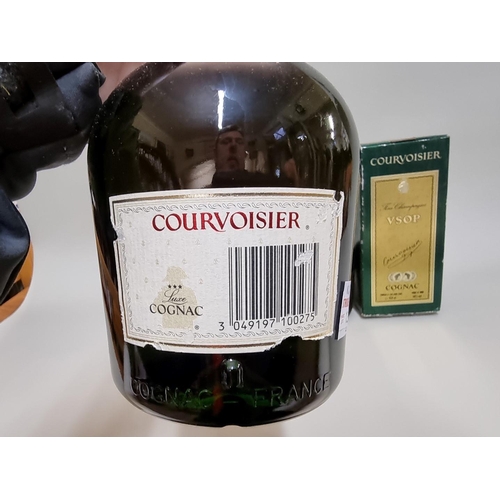 13 - Two 70cl bottles of Courvoisier, comprising: VSOP fine champagne, in oc; and three star Luxe. (2)... 