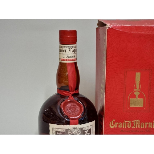 130 - A 75cl bottle of The Glenturret malt liqueur; together with a 50cl bottle of Grand Marnier, each in ... 