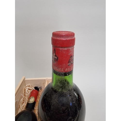 138 - A 75cl bottle of Chateau La Lagune, Haut-Medoc, 1971; together with a 75cl bottle of Cos D'Estournel... 