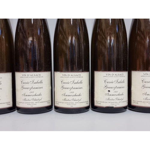 151 - Six 75cl bottles of Gewurztraminer Cuvee Isabelle, 1989, M Schaetzel. (6)