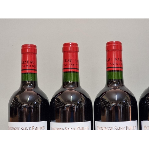 157 - Six 75cl bottles of Chateau Faizeau Vieilles Vignes, 2006, Montagne St Emilion. (6)... 