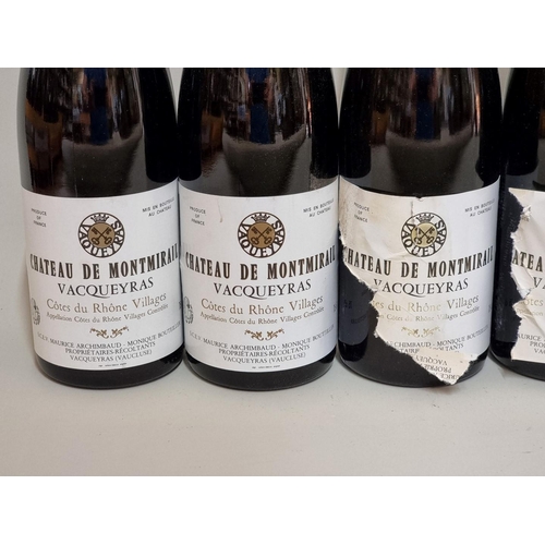 163 - Six 75cl bottles of Vacqueyras Cuvee St Papes, 1985, Chateau Montmirail. (6)