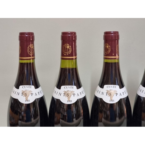 163 - Six 75cl bottles of Vacqueyras Cuvee St Papes, 1985, Chateau Montmirail. (6)