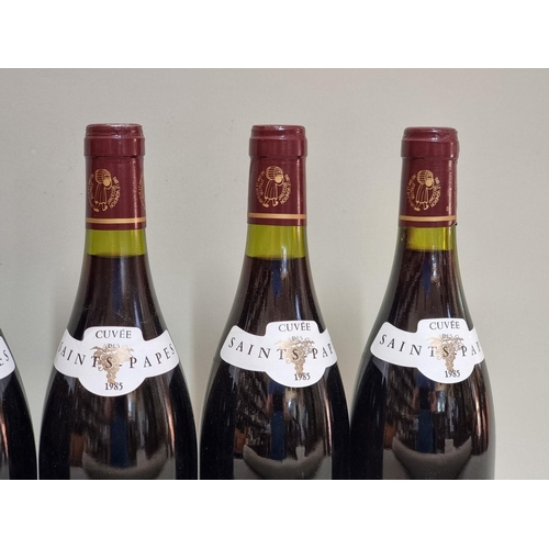 163 - Six 75cl bottles of Vacqueyras Cuvee St Papes, 1985, Chateau Montmirail. (6)