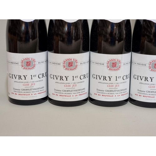 165 - Six 75cl bottles of Givry 1er Cru Clos Jus, 1999, Chofflet-Valdenaire. (6)