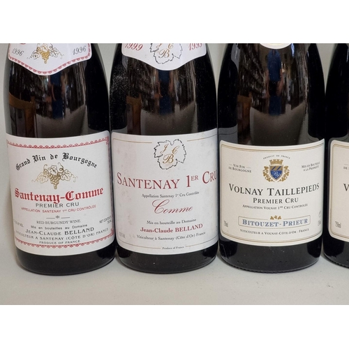 166 - Six 75cl bottles of Volnay 1er Cru Taillepieds, 1998, Bitouzer-Prieur. (6)