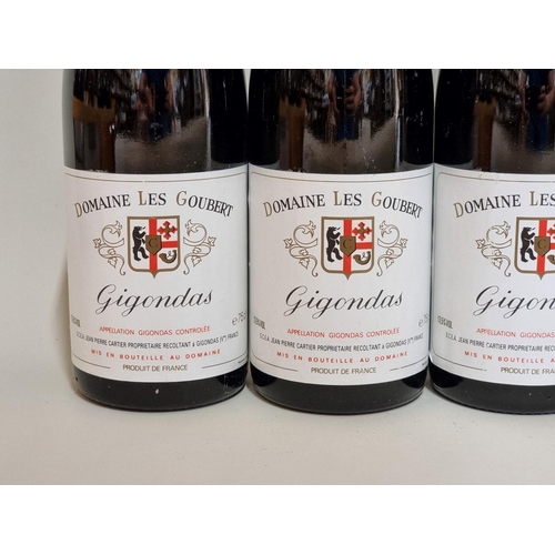 173 - Six 75cl bottles of Gigondas, 1985, Domaine Les Goubert. (6)