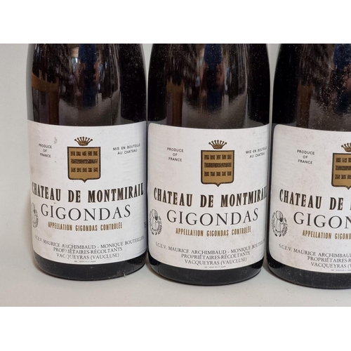 174 - Six 75cl bottles of Gigondas Cuvee Beauchamp, 1985, Chateau Montmirail. (6)