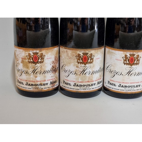 175 - Six 75cl bottles of Crozes Hermitage, 1983, Paul Jaboulet Aine. (6)