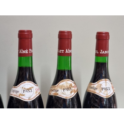 175 - Six 75cl bottles of Crozes Hermitage, 1983, Paul Jaboulet Aine. (6)