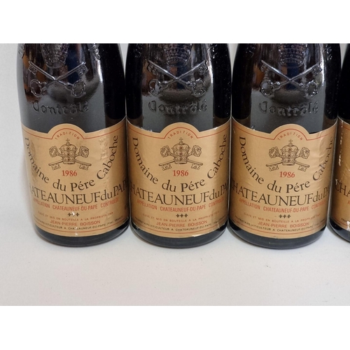 177 - Five 75cl bottles of Chateauneuf du Pape Cuvee Reserve, 1986, Domaine Pere Caboche. (5)... 